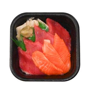 まぐろサーモン丼Tuna ＆ salmon Rice bowl