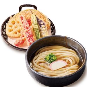 野菜天ぷらうどん