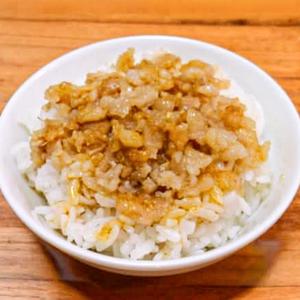ガチ濃い背脂丼 Very Thick Back Fat Rice Bowl