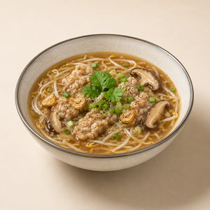しいたけ肉羹スープラーメン