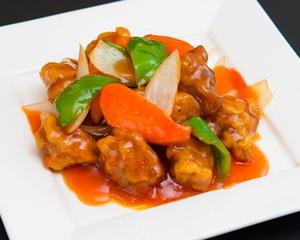 やわらか豚肉の酢豚