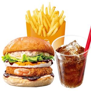 ゼッテリア ZETTERIA 【セット】月見えびバーガー