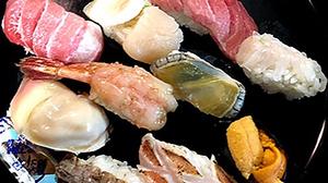 親方おまかせにぎり(旬のネタ10巻)、