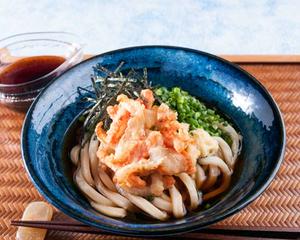 かき揚げぶっかけうどん