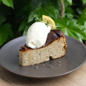 「紅茶・レモン」バスクチーズケーキ