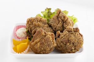 金賞受賞！からあげ弁当(6個)トッピング付き