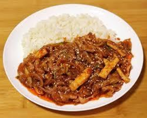 韓国ブルゴギ丼(甘辛)