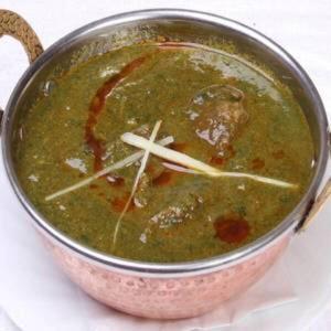 ほうれん草マトンカレー【単品】Sag Mutton curry Tanpin