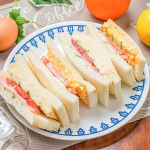 自家製ポテト + 名物ミックスサンドイッチ