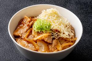 韓国カルビ丼とスンドゥブ 洞山 チーズデジカルビ丼(味噌だれ)