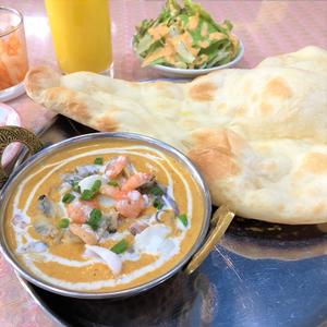シーフードカレーセット Seafood curry set