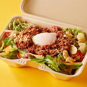 天才のタコライス 温玉乗せタコライス Soft Boiled Egg Taco Rice