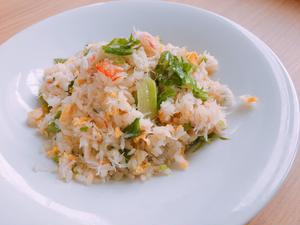 カニレタスチャーハン