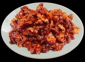 鶏肉中華みそ炒め(爆丁)
