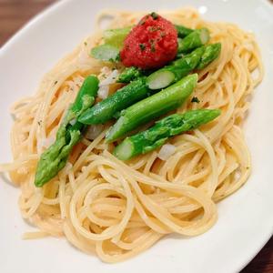 明太子のクリームパスタ