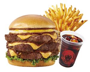 ウェンディーズ ・ファーストキッチン ロコモコバーガートリプルセット