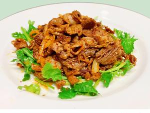 ラム肉のクミン炒め-孜然羊肉