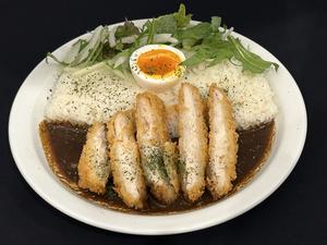 欧風黒バターチキンカツカレー(ごはん350g)