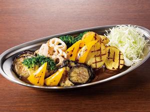 焼き野菜社長カレー