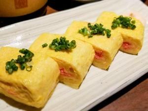 明太子とねぎの厚焼玉子