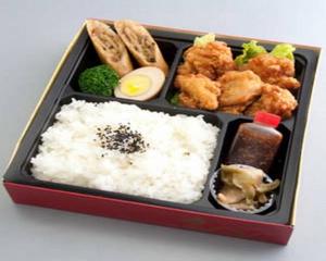 唐揚油淋ソース弁当 Fried lunch