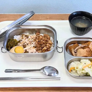 蒸し鶏＆ルーロー弁当【魯 便當】braised pork+ Shredded chicken lunch box