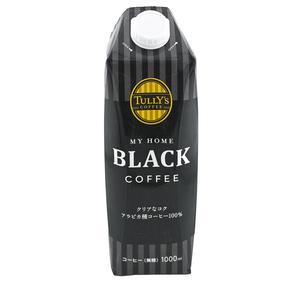 伊藤園 タリーズコーヒー ブラック キャップ付き 紙パック 1000ml MY HOME(マイホーム)