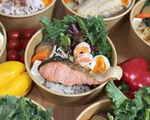 低脂質さけ弁当(もち麦100Gあり)