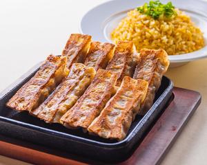 手包み棒餃子8本＆チャーハン