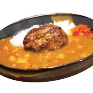 ハンバーグカレーライス Set       Hamburger Curry Rice Set