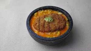 カレー南蛮カツ丼