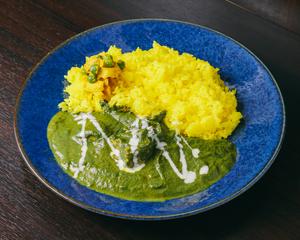 チキンほうれん草カレーボックス  Chicken Spinach Curry Box