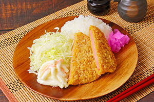 ハムカツ弁当
