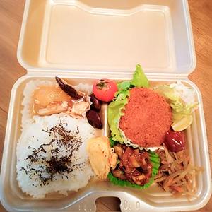 ハムカツ弁当