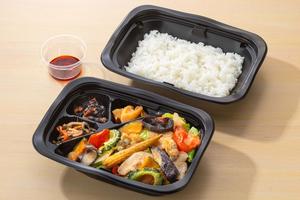 ちゃんぽん風夏野菜炒め弁当