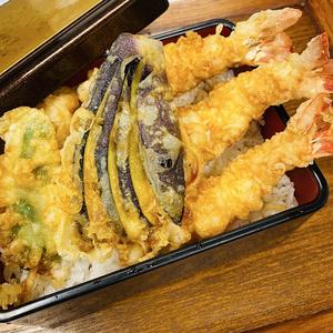 上天重(海老3本野菜天2種、香の物付)