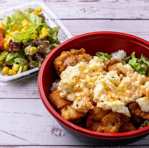 チキン南蛮丼サラダセット Chicken Naban Rice Bowl + Salad Set