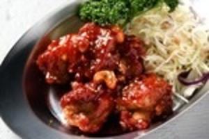 ヤンニョムチキン3個