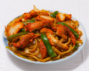 チキンカレースパゲッティ(chicken curry spaghetti)