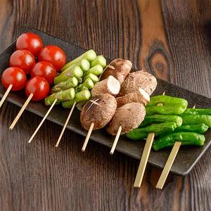 野菜串8本盛り合わせ(2本ずつ4種類)