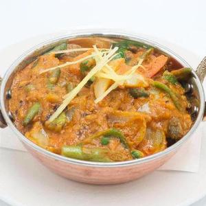 ベジタブルコルマ・ナンセット(Vegetable Korma・Nan Set)