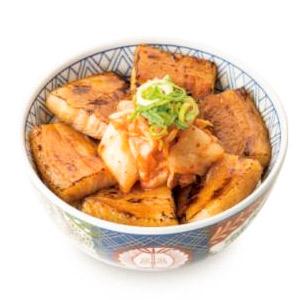 キムチ豚バラ丼 並