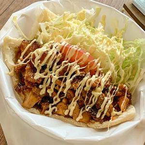 ヤンニョムチキンケバブサンド(ドリンク付)