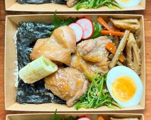 鶏照りのり弁