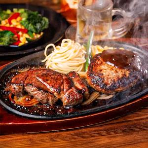 モンスターグリル モンスターコンボ(モンスター150g×ハンバーグ120g)