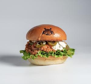 チリミートソースチーズバーガー