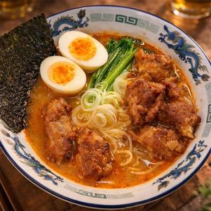 辛くないチキンラーメンNon spicy chicken ramen