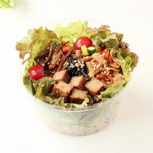 高野豆腐の八丁味噌甘辛ソース玄米ちらし寿司(大)