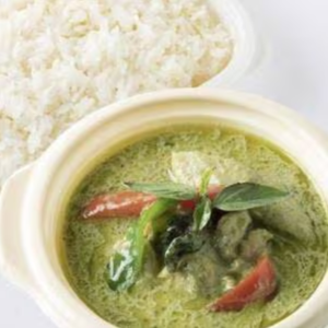 グリーンカレーライスセット・Greencurryriceset