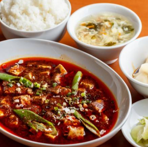 麻婆豆腐定食